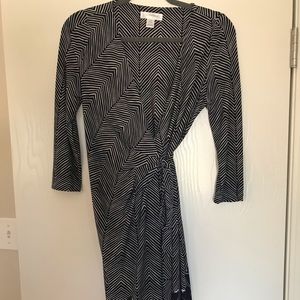 Motherhood Maternity navy blue floral dress